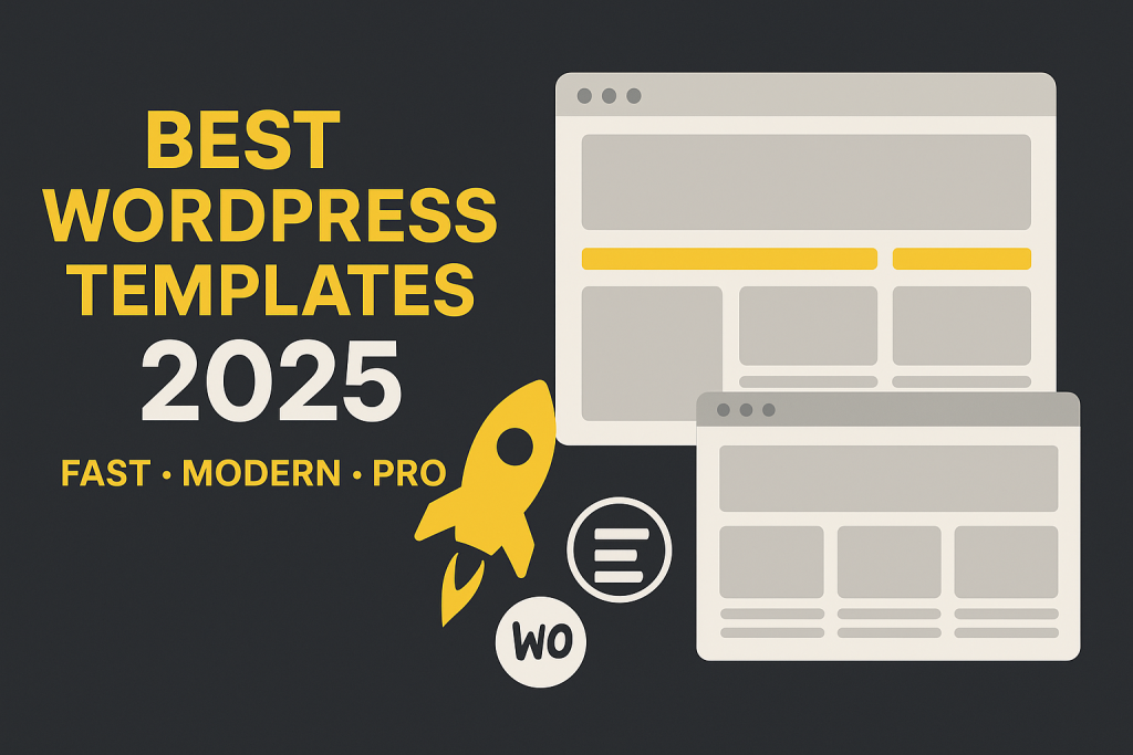 Top Professional WordPress Templates in 2025 Astra, Kadence & Blocksy
